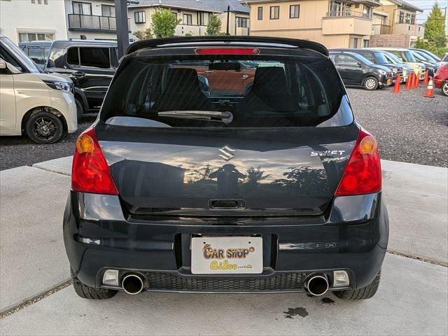 スイフト スポーツ 5MT レカロシート ETC ドラレコ LEDライト フォグ アルミホイール スマートキー 盗難防止システム 衝突安全ボディ ABS ESC エアコン(6枚目)