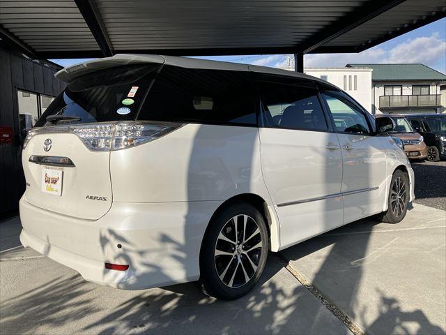 エスティマ アエラス ベリーエディション ワンオーナー 両側電動スライドドア バックカメラ ナビ Bluetooth TV 後席モニター デジタルインナーミラー オートクルーズコントロール HIDオートライト シートヒーター スタッドレス(9枚目)