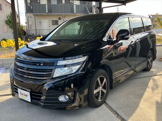 エルグランド ライダー　黒クロスシート　マニュアルシート　全周囲カメラ　ドライブレコーダー　ナビ　ＴＶ　後席モニター　ＥＴＣ　クリアランスソナー　両側スライド・片側電動　ＨＩＤオートライト　スマートキー　ミュージックプレイヤー接続可　アルミホイール（6枚目）