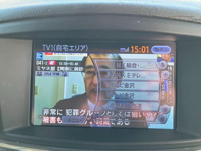 エルグランド ライダー　黒クロスシート　マニュアルシート　全周囲カメラ　ドライブレコーダー　ナビ　ＴＶ　後席モニター　ＥＴＣ　クリアランスソナー　両側スライド・片側電動　ＨＩＤオートライト　スマートキー　ミュージックプレイヤー接続可　アルミホイール（27枚目）