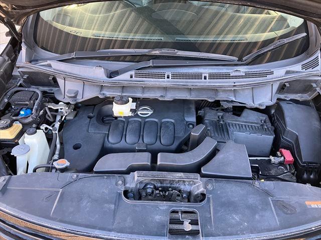 エルグランド ライダー　黒クロスシート　マニュアルシート　全周囲カメラ　ドライブレコーダー　ナビ　ＴＶ　後席モニター　ＥＴＣ　クリアランスソナー　両側スライド・片側電動　ＨＩＤオートライト　スマートキー　ミュージックプレイヤー接続可　アルミホイール（47枚目）