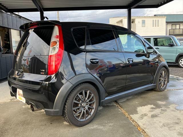 コルト ラリーアート バージョンR 5MT ターボ Bluetooth ETC アルミホイール HIDオートライト フォグ 盗難防止システム 衝突安全ボディ ABS ESC CD USB ミュージックプレイヤー接続可(9枚目)