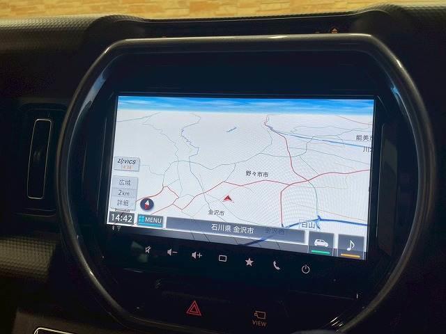 ハスラー Ｊスタイルターボ　特別仕様車　全方位モニター付メモリーナビ　フルタイム４ＷＤ　ドライブレコーダー　ＥＴＣ　追従クルーズコントロール　レーンキープアシスト　前席シートヒーター　　クリアランスソナー　ＬＥＤヘッドライト（3枚目）