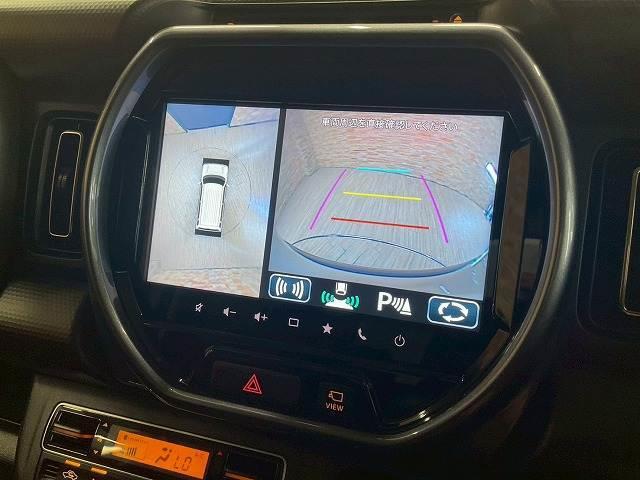 ハスラー Ｊスタイルターボ　特別仕様車　全方位モニター付メモリーナビ　フルタイム４ＷＤ　ドライブレコーダー　ＥＴＣ　追従クルーズコントロール　レーンキープアシスト　前席シートヒーター　　クリアランスソナー　ＬＥＤヘッドライト（4枚目）