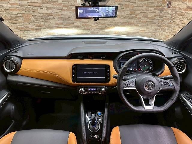 キックス Ｘ　ツートーンインテリアエディション　純正９型ナビ　アラウンドビューモニター　フルセグＴＶ　プロパイロット　デジタルインナー　ステアリングヒーター　シートヒーター　ドライブレコーダー　ＥＴＣ　ＣＤＤＶＤ再生　追従クルコン　ＬＥＤ（2枚目）