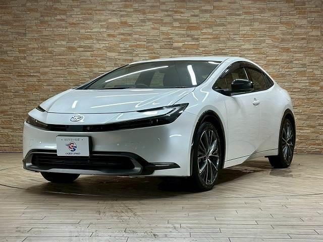 プリウス Ｚ　純正１２．３インチナビ　衝突軽減ブレーキ　プリクラッシュ　電動リアゲート　全周囲カメラ　純正１９インチアルミ　ＬＥＤヘッドライト　メモリー付パワーシート　レザーシート　オートマチックハイビーム　ＥＴＣ（14枚目）