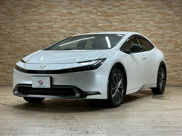 プリウス Ｚ　純正１２．３インチナビ　衝突軽減ブレーキ　プリクラッシュ　電動リアゲート　全周囲カメラ　純正１９インチアルミ　ＬＥＤヘッドライト　メモリー付パワーシート　レザーシート　オートマチックハイビーム　ＥＴＣ（34枚目）