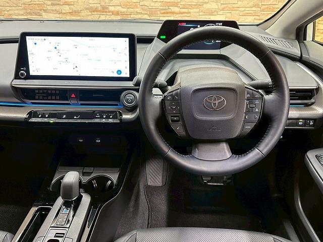 プリウス Ｚ　純正１２．３インチナビ　衝突軽減ブレーキ　プリクラッシュ　電動リアゲート　全周囲カメラ　純正１９インチアルミ　ＬＥＤヘッドライト　メモリー付パワーシート　レザーシート　オートマチックハイビーム　ＥＴＣ（56枚目）
