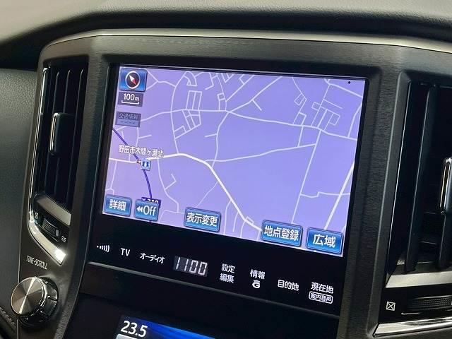 クラウン アスリートＧ　車高調　黒レザーシート　メーカーナビ　　モデリスタエアロ　カナーシャＸＶ５　２０インチ　追従クルーズコントロール　シートヒーター　ベンチレーション　ＥＴＣ　メモリー付きパワーシート　クリアランスソナー（3枚目）