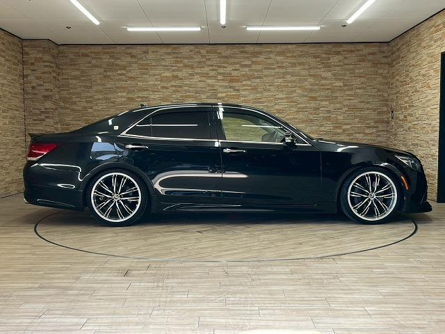 クラウン アスリートＧ　車高調　黒レザーシート　メーカーナビ　　モデリスタエアロ　カナーシャＸＶ５　２０インチ　追従クルーズコントロール　シートヒーター　ベンチレーション　ＥＴＣ　メモリー付きパワーシート　クリアランスソナー（74枚目）