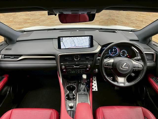 RX RX300 Fスポーツ サンルーフ マークレビンソン フルエアロ 赤革 BSM シートヒーター シートクーラー シートメモリー ドラレコ ステアリングヒーター ヘッドアップディスプレイ 後席電動シート 後席シートヒーター(2枚目)