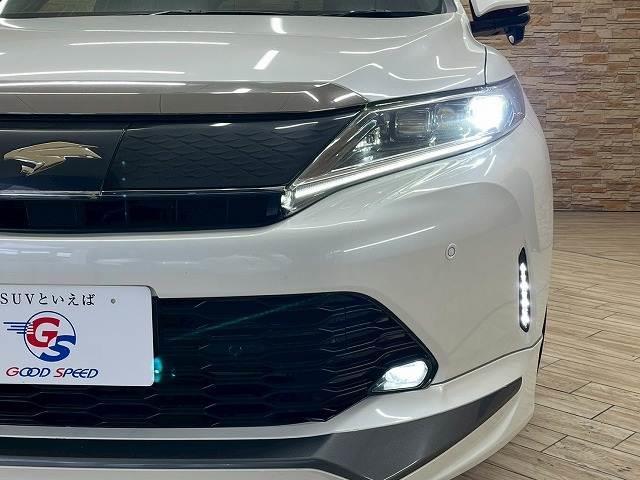 ハリアー エレガンス　４ＷＤ　フルエアロ　９インチナビ　フルセグＴＶ　バックカメラ　ハーフレザーシート　電動シート　ＥＴＣ　ドライブレコーダー　ＬＥＤヘッドランプ　追従クルーズコントロール　レーンアシスト　ＣＤＤＶＤ再生（20枚目）