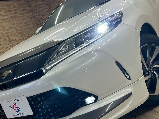 ハリアー エレガンス　４ＷＤ　フルエアロ　９インチナビ　フルセグＴＶ　バックカメラ　ハーフレザーシート　電動シート　ＥＴＣ　ドライブレコーダー　ＬＥＤヘッドランプ　追従クルーズコントロール　レーンアシスト　ＣＤＤＶＤ再生（66枚目）