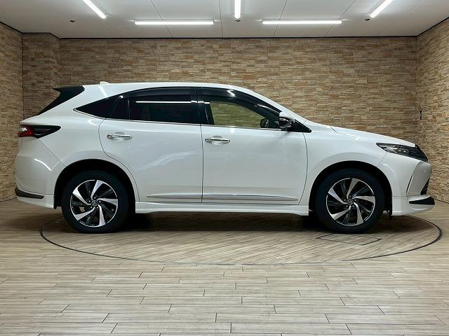 ハリアー エレガンス　４ＷＤ　フルエアロ　９インチナビ　フルセグＴＶ　バックカメラ　ハーフレザーシート　電動シート　ＥＴＣ　ドライブレコーダー　ＬＥＤヘッドランプ　追従クルーズコントロール　レーンアシスト　ＣＤＤＶＤ再生（74枚目）