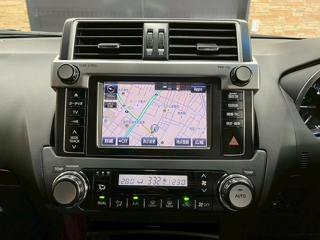 ランドクルーザープラド ＴＺ－Ｇ　純正ナビＴＶ　モデリスタエアロ　サンルーフ　全周囲カメラ　ビルトインＥＴＣ　メーカーナビＴＶ　ドライブレコーダー　エアサス　シートヒーター　クルーズコントロール　メモリー付パワーシート　ＬＥＤヘッド（64枚目）