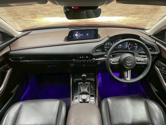 ＣＸ－３０ ＸＤ　Ｌパッケージ　メーカーナビＴＶ　全周囲　ＢＯＳＥサウンド　レザーシート　ＢＳＭ　ヘッドアップディスプレイ　スマートキープッシュスタート　シートヒーター　ステアリングヒーター　オートエアコン　メモリー付パワーシート（46枚目）