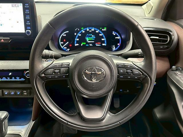 ヤリスクロス ハイブリッドZ 純正ディスプレイオーディオ パノラミックビューモニター ブラインドスポットモニター 電動リアゲート シートヒーター 追従クルーズコントロール ヘッドアップディスプレイ ドライブレコーダー ETC2.0(40枚目)