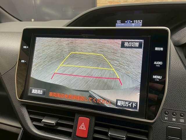 ヴォクシー ZS 純正10インチナビTV バックカメラ ETC クルーズコントロール セーフティセンス レーンキープアシスト 7人乗 3列シート LEDヘッド CDDVD再生 フルセグTV Bluetooth SD録音(4枚目)