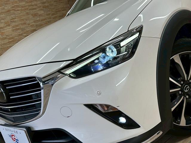 CX-3 20S プロアクティブ Sパッケージ 純正メーカーナビ 全方位 BSM ETC LEDヘッド 純正18インチアルミ ハーフレザー メモリー付パワーシート オートエアコン クリアランスソナー パドルシフト CDDVD シートヒーター HUD(22枚目)