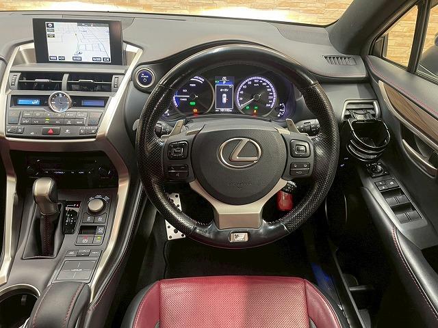 NX NX300h Fスポーツ 4WD メーカーナビTV サンルーフ エアロパーツ 赤レザー メモリー付パワーシート ドライブレコーダー シートヒーター シートベンチレーション 電動リアゲート レーダークルコン ETC 3眼LED(29枚目)