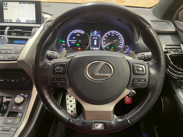 NX NX300h Fスポーツ 4WD メーカーナビTV サンルーフ エアロパーツ 赤レザー メモリー付パワーシート ドライブレコーダー シートヒーター シートベンチレーション 電動リアゲート レーダークルコン ETC 3眼LED(40枚目)