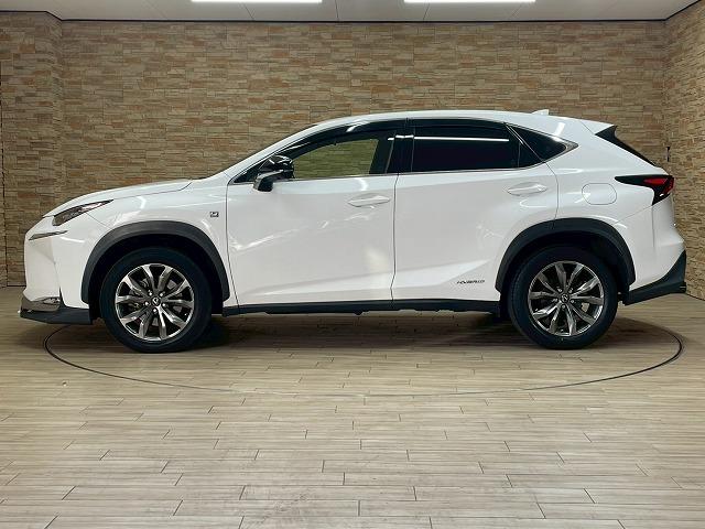 NX NX300h Fスポーツ 4WD メーカーナビTV サンルーフ エアロパーツ 赤レザー メモリー付パワーシート ドライブレコーダー シートヒーター シートベンチレーション 電動リアゲート レーダークルコン ETC 3眼LED(54枚目)