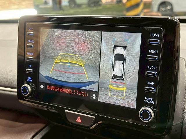 ヤリスクロス ハイブリッドZ モデリスタエアロ メーカーナビ 全周囲モニター BSM 追従クルーズコントロール シートヒーター 電動シート ドライブレコーダー ETC オートハイビーム LEDヘッドライト スマートキー(4枚目)