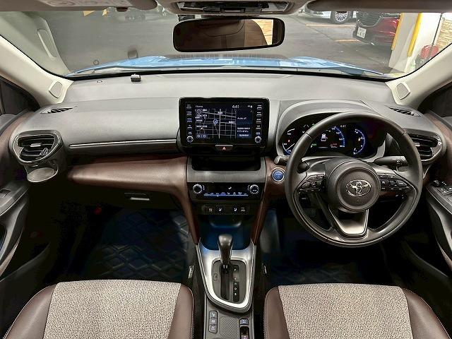 ヤリスクロス ハイブリッドZ モデリスタエアロ メーカーナビ 全周囲モニター BSM 追従クルーズコントロール シートヒーター 電動シート ドライブレコーダー ETC オートハイビーム LEDヘッドライト スマートキー(37枚目)