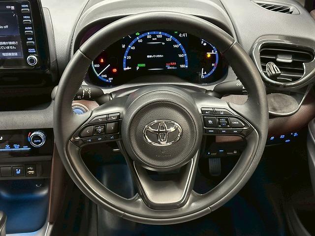 ヤリスクロス ハイブリッドZ モデリスタエアロ メーカーナビ 全周囲モニター BSM 追従クルーズコントロール シートヒーター 電動シート ドライブレコーダー ETC オートハイビーム LEDヘッドライト スマートキー(39枚目)