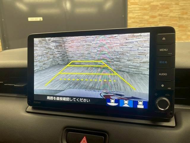 ヴェゼル ｅ：ＨＥＶ　Ｚ　Ｇａｔｈｅｒｓ９インチナビＴＶ　ホンダセンシング　ＥＴＣ　バックカメラ　ハーフレザー　シートヒーター　電動リアゲート　障害物センサー　ブラインドスポットモニター　レーンアシスト　追従クルコン　ＬＥＤ（4枚目）