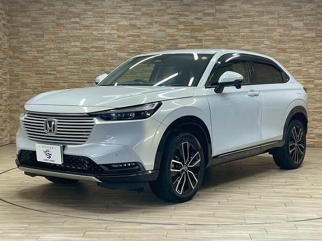 ヴェゼル ｅ：ＨＥＶ　Ｚ　Ｇａｔｈｅｒｓ９インチナビＴＶ　ホンダセンシング　ＥＴＣ　バックカメラ　ハーフレザー　シートヒーター　電動リアゲート　障害物センサー　ブラインドスポットモニター　レーンアシスト　追従クルコン　ＬＥＤ（14枚目）