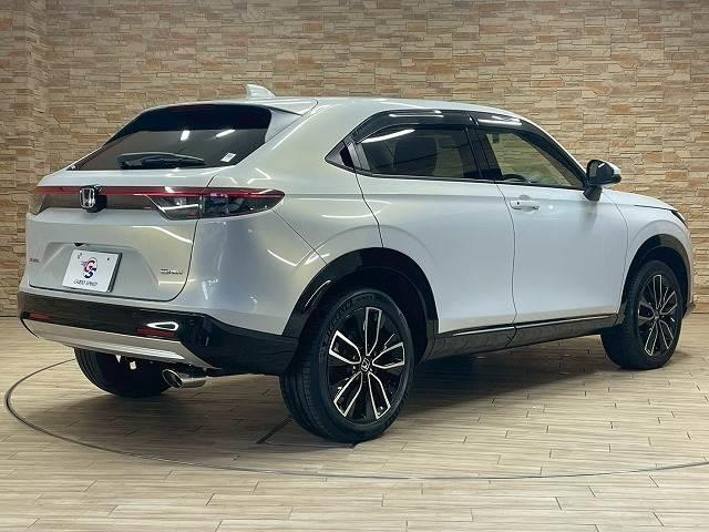 ヴェゼル ｅ：ＨＥＶ　Ｚ　Ｇａｔｈｅｒｓ９インチナビＴＶ　ホンダセンシング　ＥＴＣ　バックカメラ　ハーフレザー　シートヒーター　電動リアゲート　障害物センサー　ブラインドスポットモニター　レーンアシスト　追従クルコン　ＬＥＤ（16枚目）