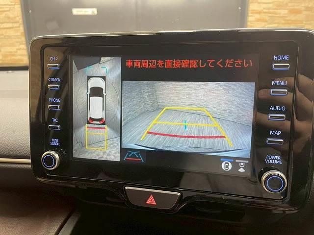 ヤリスクロス ハイブリッドＺ　４ＷＤ　モデリスタエアロ　メーカーナビ　フルセグＴＶ　全周囲モニター　ＢＳＭ　レーンアシスト　追従クルーズコントロール　電動リアゲート　パワーシート　シートヒーター　ＥＴＣ　ハーフレザーシート　ＬＥＤ（4枚目）