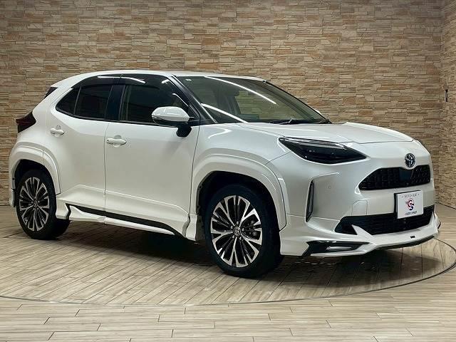 ヤリスクロス ハイブリッドＺ　４ＷＤ　モデリスタエアロ　メーカーナビ　フルセグＴＶ　全周囲モニター　ＢＳＭ　レーンアシスト　追従クルーズコントロール　電動リアゲート　パワーシート　シートヒーター　ＥＴＣ　ハーフレザーシート　ＬＥＤ（13枚目）