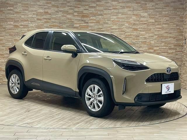 ヤリスクロス ハイブリッドＧ　純正ナビＴＶ　全周囲　追従クルコン　ＥＴＣ　ブラインドスポットモニター　ドライブレコーダー　ＵＳＢポート　オートマチックハイビーム　ステアリングリモコン　純正１６インチアルミ　ＬＥＤヘッドライト（15枚目）