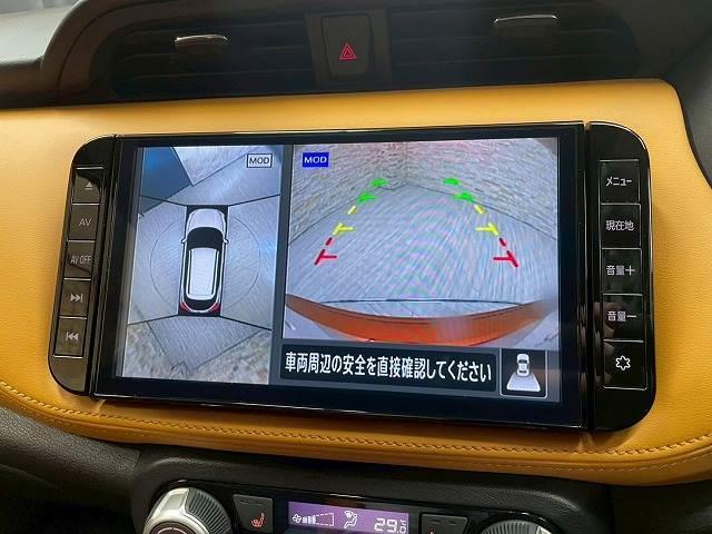 キックス Ｘ　ＦＯＵＲ　ツートーンインテリアエディション　純正ナビＴＶ　全周囲　プロパイロット　ＥＴＣ　デジタルインナーミラー　ドライブレコーダー　ＵＳＢポート　シートヒーター　オートエアコン　ＬＥＤ　純正１７インチアルミ　フォグライト　スマキープッシュ（4枚目）