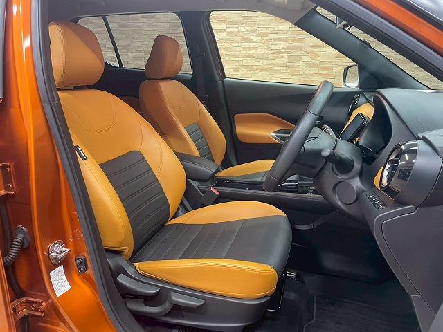 キックス Ｘ　ＦＯＵＲ　ツートーンインテリアエディション　純正ナビＴＶ　全周囲　プロパイロット　ＥＴＣ　デジタルインナーミラー　ドライブレコーダー　ＵＳＢポート　シートヒーター　オートエアコン　ＬＥＤ　純正１７インチアルミ　フォグライト　スマキープッシュ（43枚目）