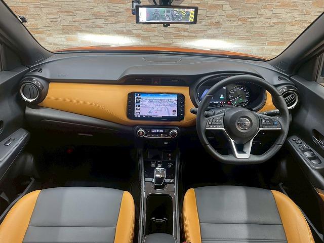 キックス Ｘ　ＦＯＵＲ　ツートーンインテリアエディション　純正ナビＴＶ　全周囲　プロパイロット　ＥＴＣ　デジタルインナーミラー　ドライブレコーダー　ＵＳＢポート　シートヒーター　オートエアコン　ＬＥＤ　純正１７インチアルミ　フォグライト　スマキープッシュ（65枚目）