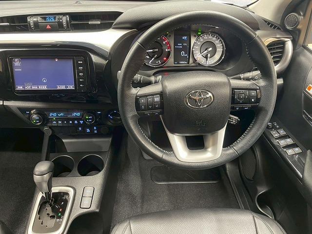 ハイラックス Ｚ　４ＷＤ　ディーゼル　純正ナビ　バックカメラ　ＥＴＣ　フルセグＴＶ　スマートキー　ＬＥＤヘッドライト　ダウンヒルアシストコントロール　スマートキー　プッシュスタート　純正１７インチＡＷ　切り替え４ＷＤ（70枚目）