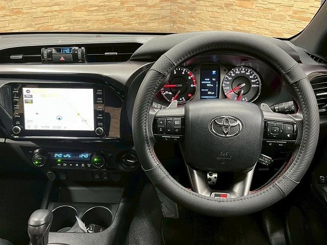 ハイラックス Z GRスポーツ 4WD GRスポーツグリル 軽油 メーカーナビ 全周囲 BSM ETC パドルシフト クリアランスソナー 追従クルコン パワーシート 純正18インチアルミ 2WD4WD切替 ヒルディセントコントロール(63枚目)