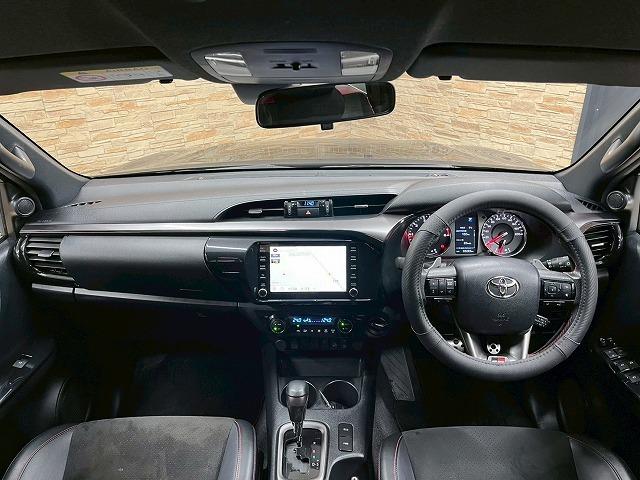 ハイラックス Z GRスポーツ 4WD GRスポーツグリル 軽油 メーカーナビ 全周囲 BSM ETC パドルシフト クリアランスソナー 追従クルコン パワーシート 純正18インチアルミ 2WD4WD切替 ヒルディセントコントロール(65枚目)