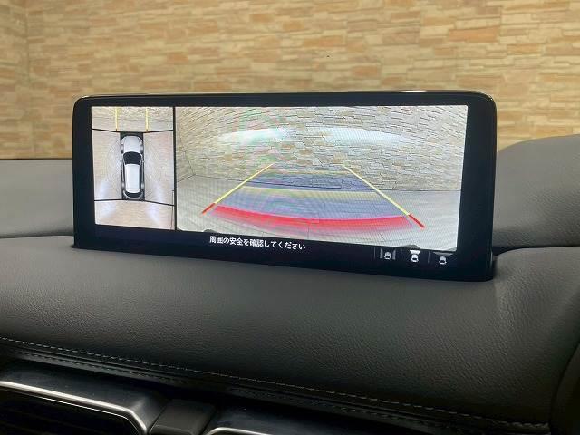 ＣＸ－５ ＸＤ　スポーツアピアランス　追従クルコン　ＢＳＭ　全周囲モニター　ヘッドアップディスプレイ　クリアランスソナー　メモリー付きパワーシート　電動リアゲート　シートヒーター　ワイヤレス充電対応　ＥＴＣ　パドルシフト　皮シート（4枚目）