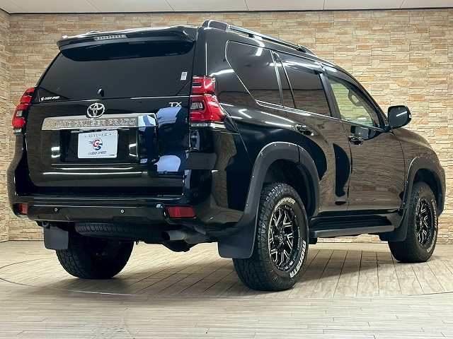 ランドクルーザープラド TX アルパイン11インチフローティングナビ サンルーフ 追従クルコン カープレイ ドライブレコーダー ETC クリアランスソナー レーベンハート17アルミ オートハイビーム 7人乗り ルーフレール(16枚目)