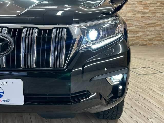 ランドクルーザープラド TX アルパイン11インチフローティングナビ サンルーフ 追従クルコン カープレイ ドライブレコーダー ETC クリアランスソナー レーベンハート17アルミ オートハイビーム 7人乗り ルーフレール(20枚目)