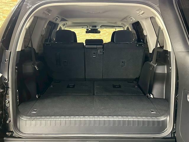 ランドクルーザープラド TX アルパイン11インチフローティングナビ サンルーフ 追従クルコン カープレイ ドライブレコーダー ETC クリアランスソナー レーベンハート17アルミ オートハイビーム 7人乗り ルーフレール(30枚目)