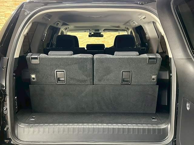 ランドクルーザープラド TX アルパイン11インチフローティングナビ サンルーフ 追従クルコン カープレイ ドライブレコーダー ETC クリアランスソナー レーベンハート17アルミ オートハイビーム 7人乗り ルーフレール(45枚目)