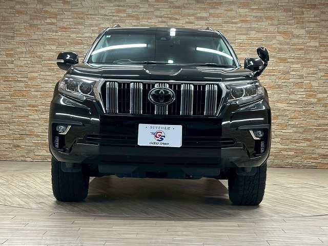 ランドクルーザープラド TX アルパイン11インチフローティングナビ サンルーフ 追従クルコン カープレイ ドライブレコーダー ETC クリアランスソナー レーベンハート17アルミ オートハイビーム 7人乗り ルーフレール(72枚目)