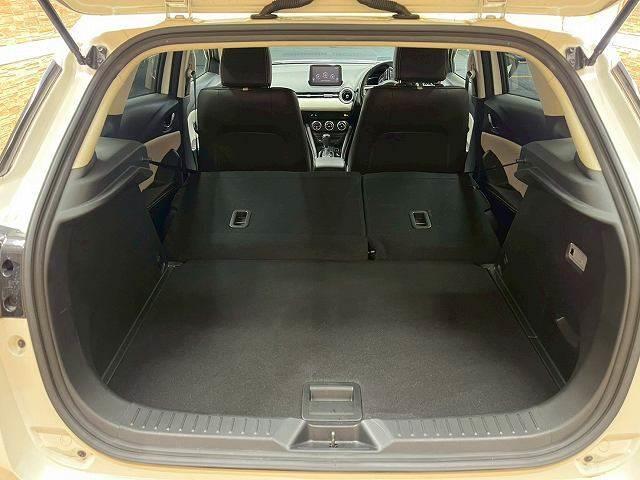 CX-3 XD エクスクルーシブモッズ シートヒーター 追従クルコン BSM ETC ステアリングヒーター ドラレコ 社外19インチアルミ レザーシート 純正ナビ コーナーセンサー シートメモリー レーンキープ オートエアコン(13枚目)