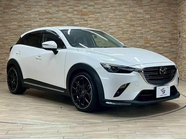 CX-3 XD エクスクルーシブモッズ シートヒーター 追従クルコン BSM ETC ステアリングヒーター ドラレコ 社外19インチアルミ レザーシート 純正ナビ コーナーセンサー シートメモリー レーンキープ オートエアコン(15枚目)