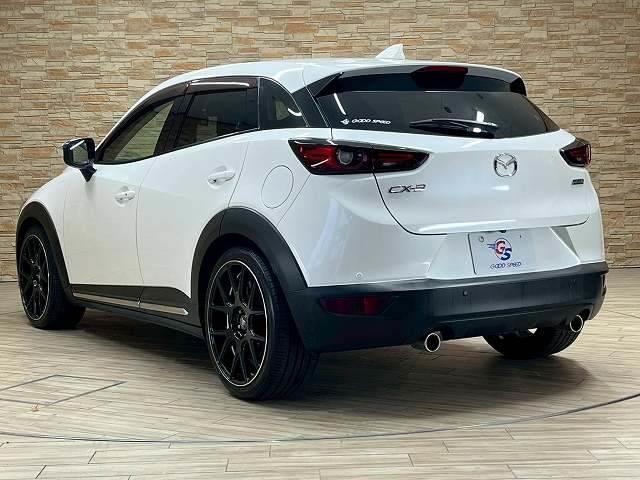 CX-3 XD エクスクルーシブモッズ シートヒーター 追従クルコン BSM ETC ステアリングヒーター ドラレコ 社外19インチアルミ レザーシート 純正ナビ コーナーセンサー シートメモリー レーンキープ オートエアコン(17枚目)